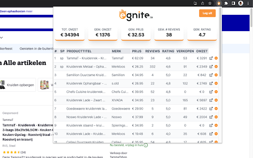 Egnite.io  from Chrome web store to be run with OffiDocs Chromium online