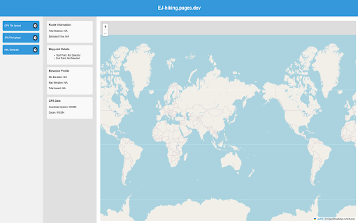 EJ hiking  from Chrome web store to be run with OffiDocs Chromium online