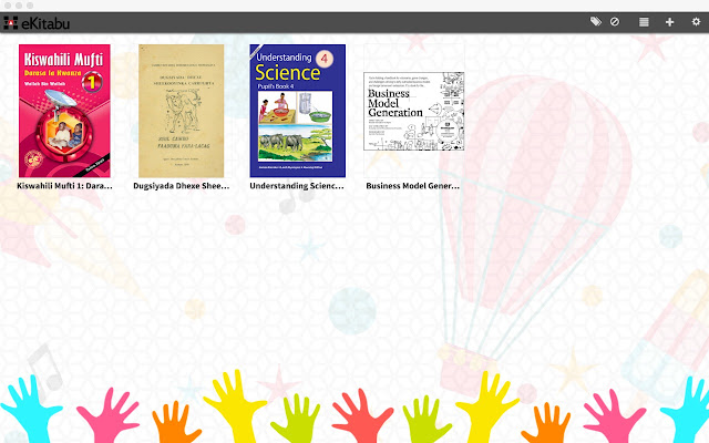 eKitabu eReader  from Chrome web store to be run with OffiDocs Chromium online