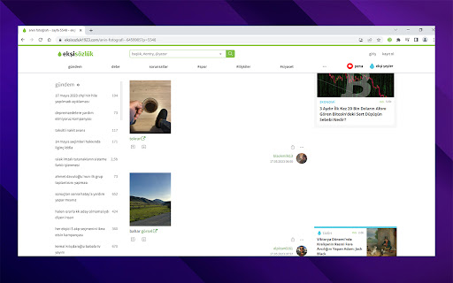 Eksi Gallery  from Chrome web store to be run with OffiDocs Chromium online