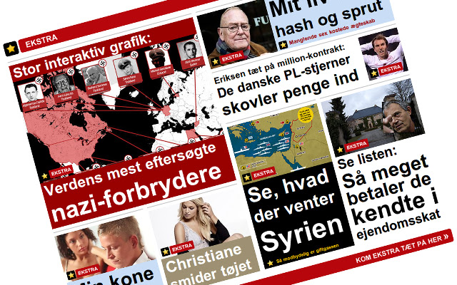 Ekstrabladet EKSTRA remover  from Chrome web store to be run with OffiDocs Chromium online