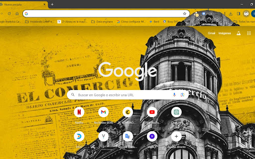 El Comercio 185 años  from Chrome web store to be run with OffiDocs Chromium online
