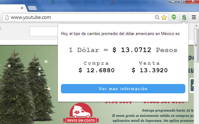 El Dólar.info en México  from Chrome web store to be run with OffiDocs Chromium online