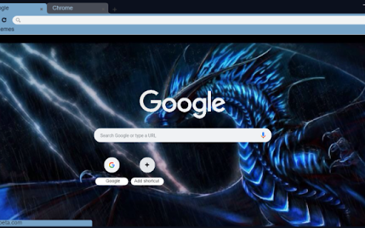 Electric Blue Dragon  from Chrome web store to be run with OffiDocs Chromium online