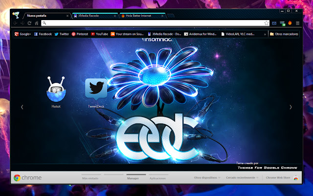 Electric Daisy Carnival 2013 mula sa Chrome web store na tatakbo sa OffiDocs Chromium online