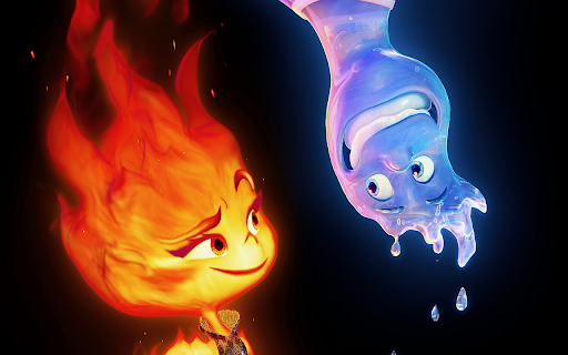 Elemental Browser Theme  from Chrome web store to be run with OffiDocs Chromium online