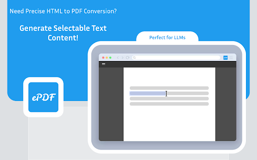 Element PDF Extractor  from Chrome web store to be run with OffiDocs Chromium online