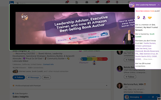 Elite Leadership Network  from Chrome web store to be run with OffiDocs Chromium online