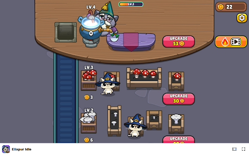 Elixpur Idle Game Join a whimsical world with cat wizards and potions!  from Chrome web store to be run with OffiDocs Chromium online