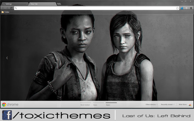Ellie and Riley The Last of Us Left Behind  from Chrome web store to be run with OffiDocs Chromium online
