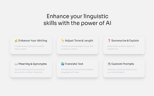 EloquentAI  from Chrome web store to be run with OffiDocs Chromium online