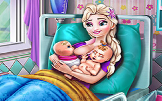Elsa Mommy Twins ເກີດຈາກ Chrome web store ເພື່ອດໍາເນີນການກັບ OffiDocs Chromium ອອນໄລນ໌