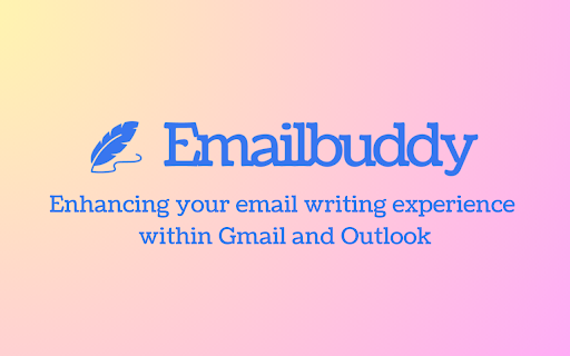 Emailbuddy: AI Co Pilot for Gmail  Outlook  from Chrome web store to be run with OffiDocs Chromium online
