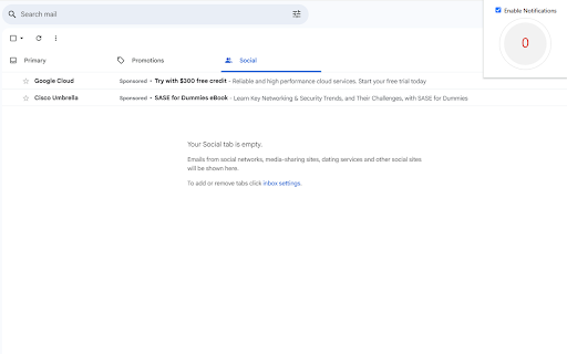Email Checker for Gmail  from Chrome web store to be run with OffiDocs Chromium online
