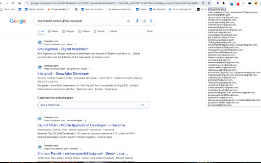 Email Extractor By SS  from Chrome web store to be run with OffiDocs Chromium online
