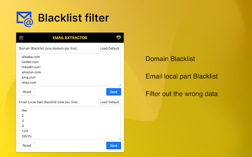 Email Extractor Pro Bulk Extract Emails  from Chrome web store to be run with OffiDocs Chromium online