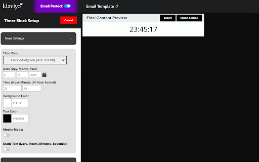 EmailPerfect  from Chrome web store to be run with OffiDocs Chromium online
