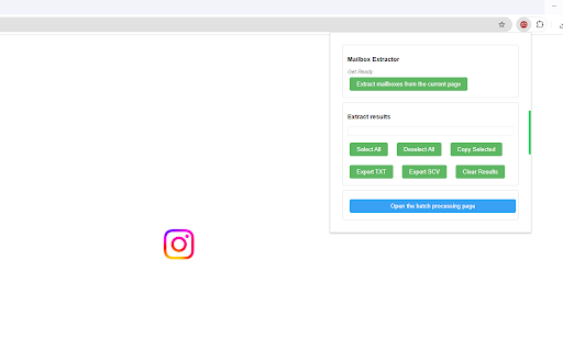 Email Scraper Sales Leads Prospect Finder  from Chrome web store to be run with OffiDocs Chromium online