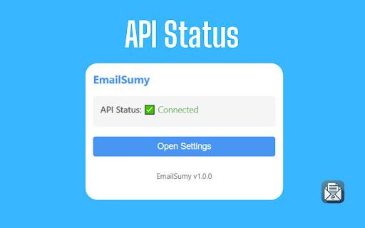 EmailSumy  from Chrome web store to be run with OffiDocs Chromium online