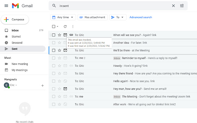 Email Tracking for Sales and Small Business  from Chrome web store to be run with OffiDocs Chromium online