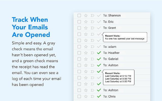 Email Tracking Tech  from Chrome web store to be run with OffiDocs Chromium online