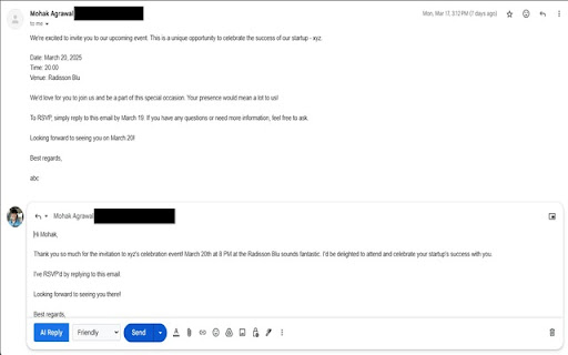 Email Writer Assistant  from Chrome web store to be run with OffiDocs Chromium online