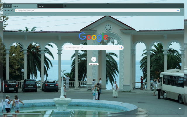 Embankment in Gagra  from Chrome web store to be run with OffiDocs Chromium online