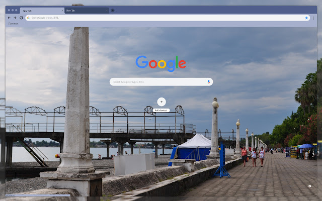 Embankment in the city  from Chrome web store to be run with OffiDocs Chromium online