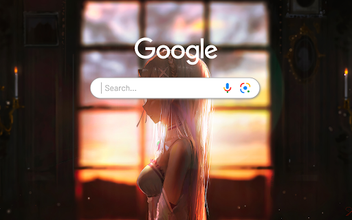 Emilia ReZero Anime Girl Anime Theme  from Chrome web store to be run with OffiDocs Chromium online