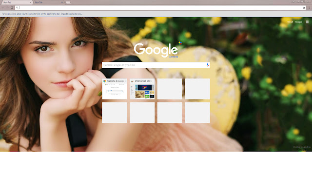 Emma Watson + Incognito theme + I Love You <3  from Chrome web store to be run with OffiDocs Chromium online