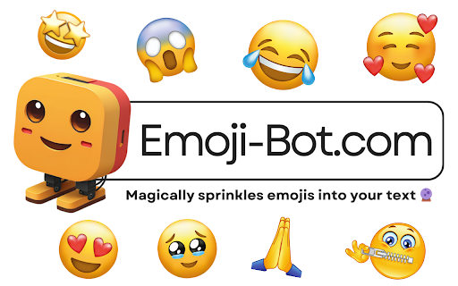 Emoji Bot Automatic Emojis with AI  from Chrome web store to be run with OffiDocs Chromium online