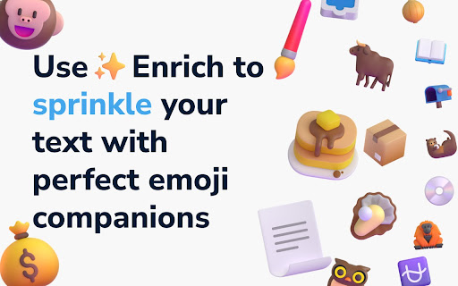 EmojifyAI  from Chrome web store to be run with OffiDocs Chromium online
