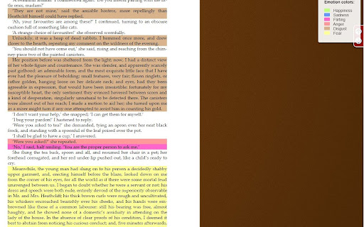 Emotion highlighter  from Chrome web store to be run with OffiDocs Chromium online