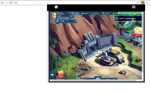 Empire World War III  from Chrome web store to be run with OffiDocs Chromium online