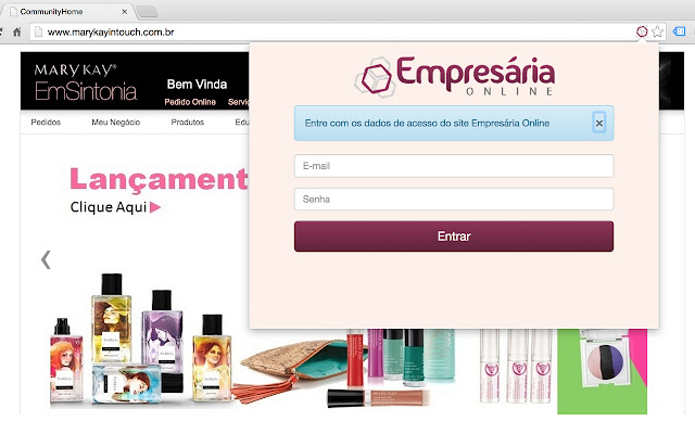 Empresaria Online  from Chrome web store to be run with OffiDocs Chromium online