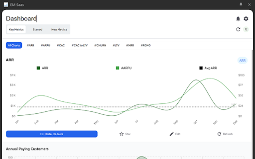 EM Saas  from Chrome web store to be run with OffiDocs Chromium online