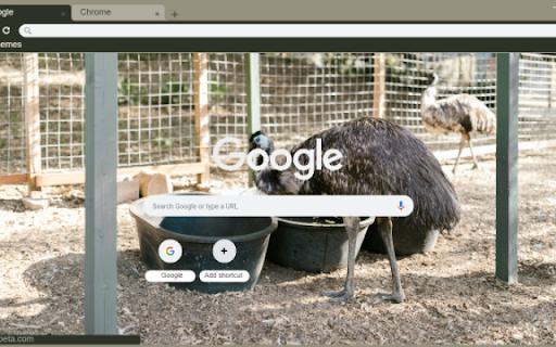 Emu  from Chrome web store to be run with OffiDocs Chromium online