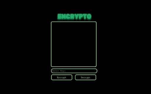 Encrypto  from Chrome web store to be run with OffiDocs Chromium online