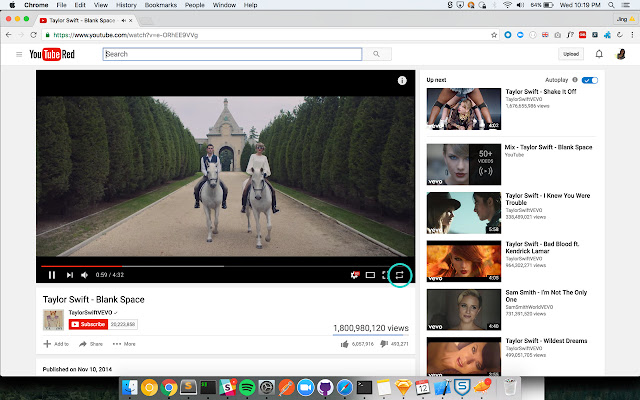 Endless for Youtube  from Chrome web store to be run with OffiDocs Chromium online