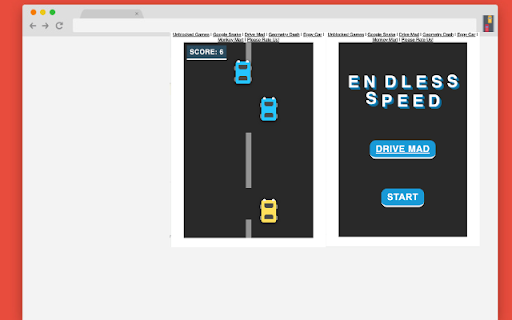 Endless Speed Car  from Chrome web store to be run with OffiDocs Chromium online