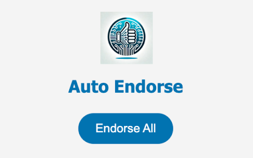 EndorseAll for LinkedIn  from Chrome web store to be run with OffiDocs Chromium online