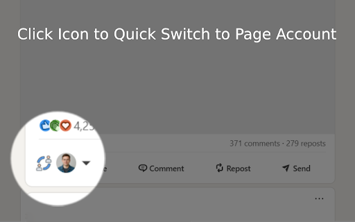 Engage as Page for LinkedIn  from Chrome web store to be run with OffiDocs Chromium online