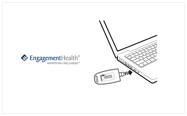 EngagementHealth Pedometer App  from Chrome web store to be run with OffiDocs Chromium online
