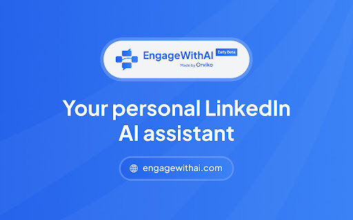 EngageWithAI (Early Beta)  from Chrome web store to be run with OffiDocs Chromium online
