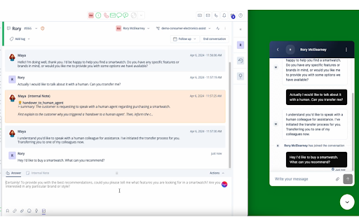 Engaige Agent Assist  from Chrome web store to be run with OffiDocs Chromium online