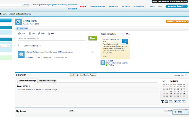Enhance Salesforce Header  from Chrome web store to be run with OffiDocs Chromium online