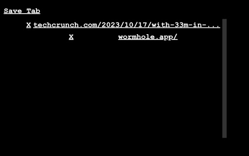 Entangled  from Chrome web store to be run with OffiDocs Chromium online