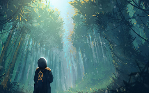Entrance to the Forest  from Chrome web store to be run with OffiDocs Chromium online