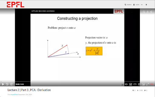 EPFL MediaSpace Theater Mode  from Chrome web store to be run with OffiDocs Chromium online