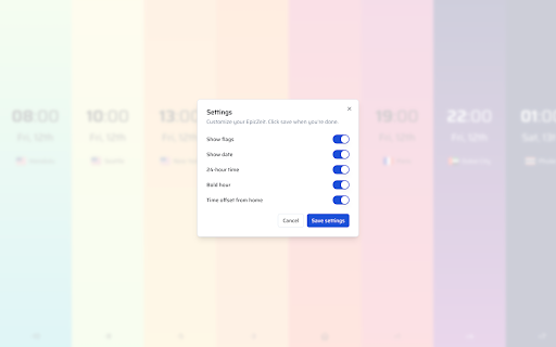 Epic Zeit  from Chrome web store to be run with OffiDocs Chromium online